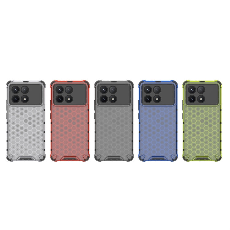 For Redmi K70 Pro Shockproof Honeycomb Phone Case(Black) - K70 Pro Cases by PMC TechLife | Online Shopping South Africa | PMC TechLife | Buy Now Pay Later Mobicred