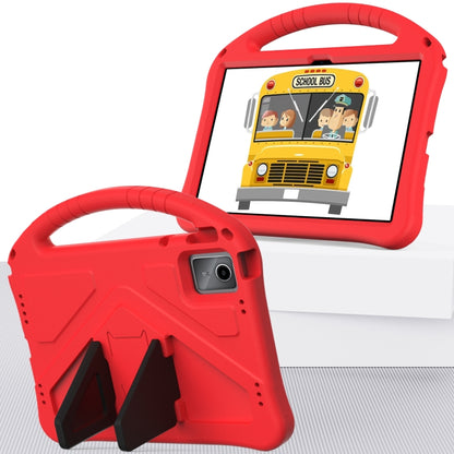 For Lenovo Tab M11 /Xiaoxin Pad 11 2024 EVA Shockproof Tablet Case with Holder(Red) - Lenovo by PMC Jewellery | Online Shopping South Africa | PMC Jewellery | Buy Now Pay Later Mobicred