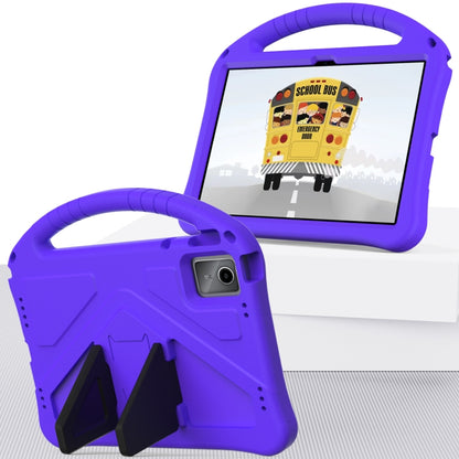 For Lenovo Tab M11 /Xiaoxin Pad 11 2024 EVA Shockproof Tablet Case with Holder(Purple) - Lenovo by PMC Jewellery | Online Shopping South Africa | PMC Jewellery | Buy Now Pay Later Mobicred