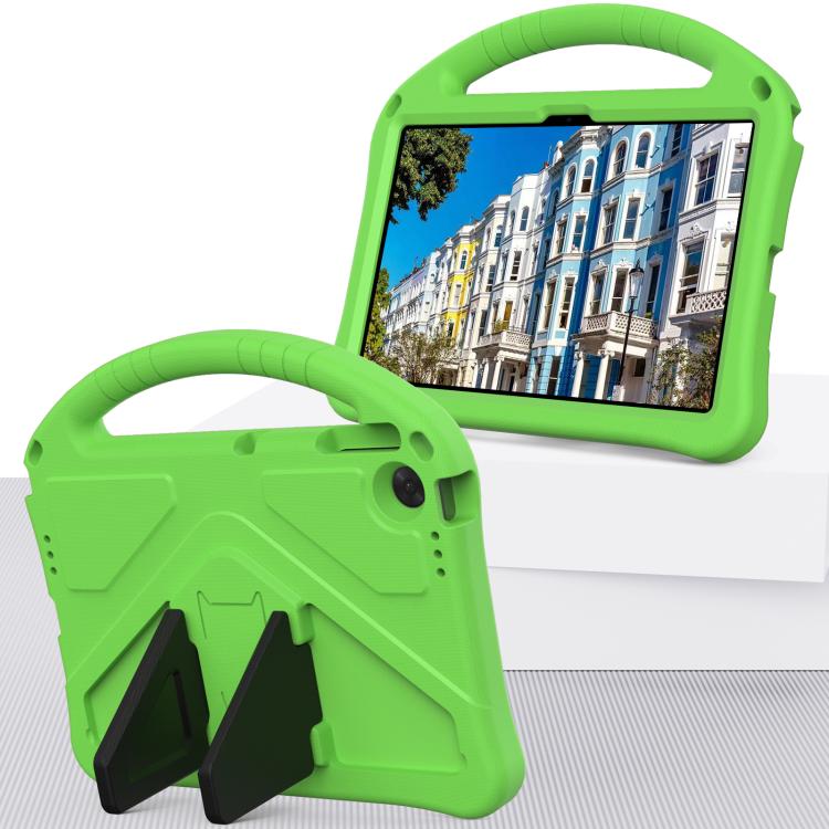 For Lenovo Tab TB-311 / WIFI 10.1 2025 EVA Shockproof Tablet Case with Holder(Green) - Lenovo by PMC TechLife | Online Shopping South Africa | PMC TechLife | Buy Now Pay Later Mobicred