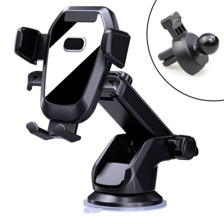 D-41+121+120 Multifunctional Telescopic Suction Cup Cell Phone Bracket - Car Holders by PMC Jewellery | Online Shopping South Africa | PMC Jewellery | Buy Now Pay Later Mobicred