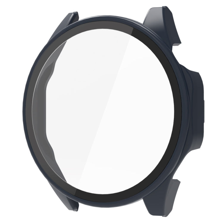 For Huawei Watch GT 4 41mm PC + Tempered Film Integrated Watch Protective Case(Blue) - Watch Cases by PMC TechLife | Online Shopping South Africa | PMC TechLife | Buy Now Pay Later Mobicred