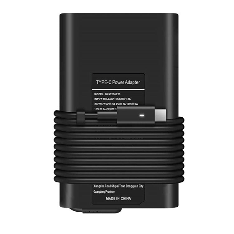 For Dell XPS12 9250 7370 Type-C 45W Power Adapter Charger USB-C Lightning Port(EU Plug) - For Dell by PMC TechLife | Online Shopping South Africa | PMC TechLife | Buy Now Pay Later Mobicred