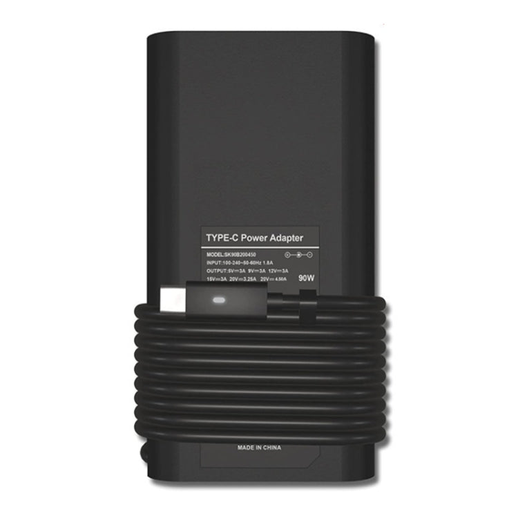 For Dell 7370 9250 9360 9365 9560 90W  Charger TYPE-C USB Thunderbolt 3 Power Adapter(EU Plug) - For Dell by PMC TechLife | Online Shopping South Africa | PMC TechLife | Buy Now Pay Later Mobicred