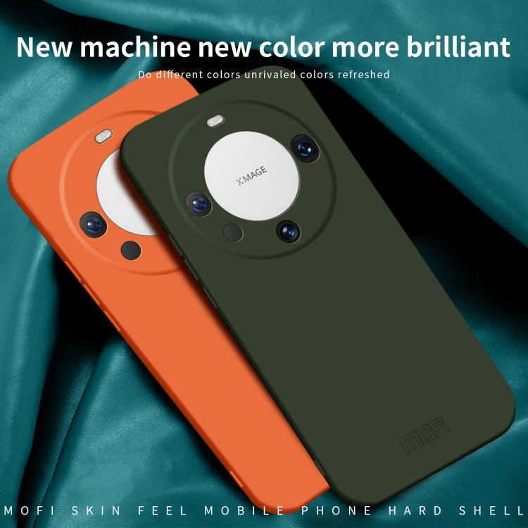 For Huawei Mate 60 Pro MOFI Qin Series Skin Feel All-inclusive PC Phone Case(Orange) - Huawei Cases by MOFI | Online Shopping South Africa | PMC Jewellery