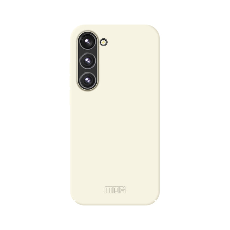 For Samsung Galaxy S23+ 5G MOFI Qin Series Skin Feel All-inclusive PC Phone Case(Beige) - Galaxy Phone Cases by MOFI | Online Shopping South Africa | PMC Jewellery