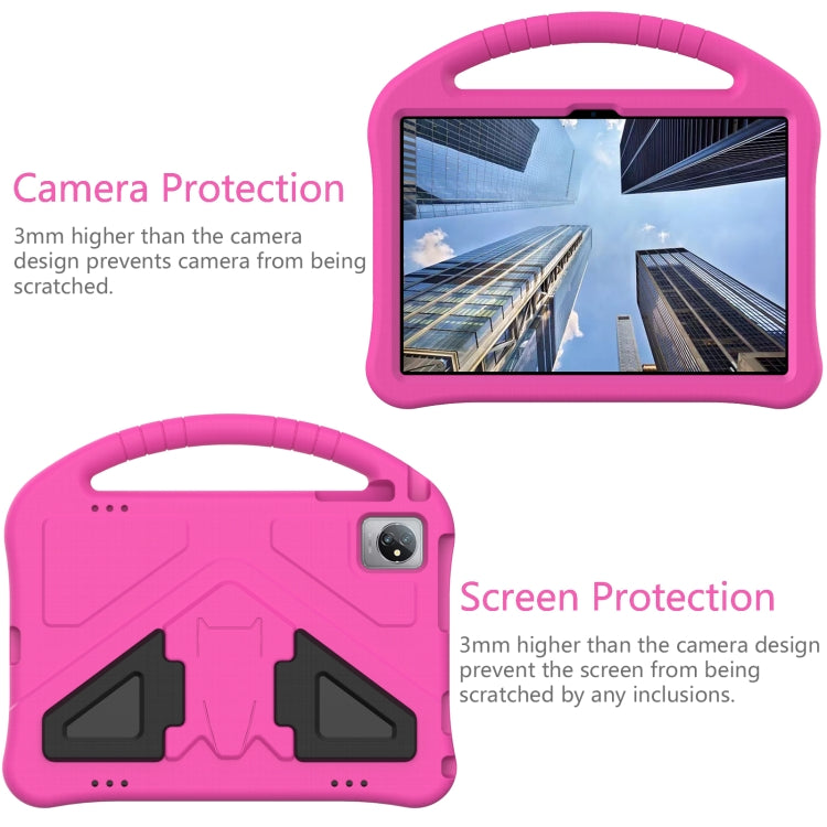 For Teclast M40 SE 2022 EVA Shockproof Tablet Case with Holder(Rose Red) - Teclast by PMC TechLife | Online Shopping South Africa | PMC TechLife | Buy Now Pay Later Mobicred