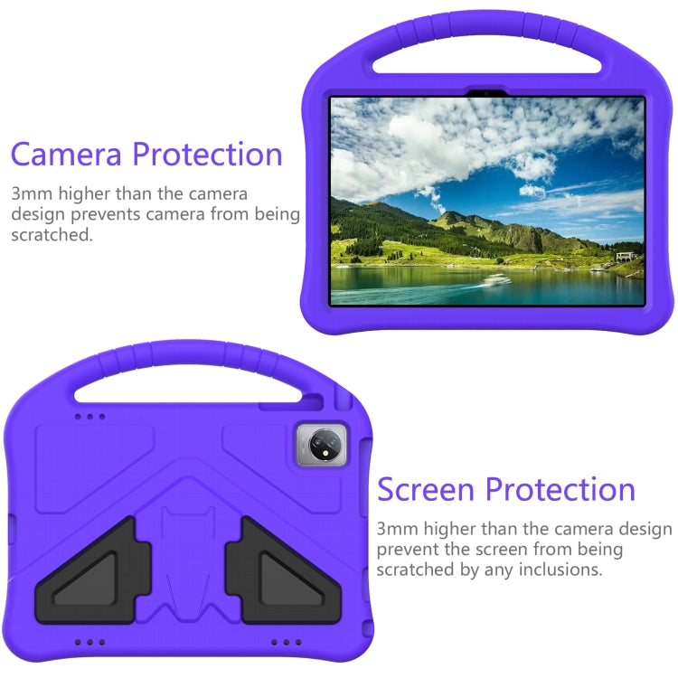 For Blackview Tab 7 WiFi 2022 EVA Shockproof Tablet Case with Holder(Purple) - Others by PMC Jewellery | Online Shopping South Africa | PMC Jewellery