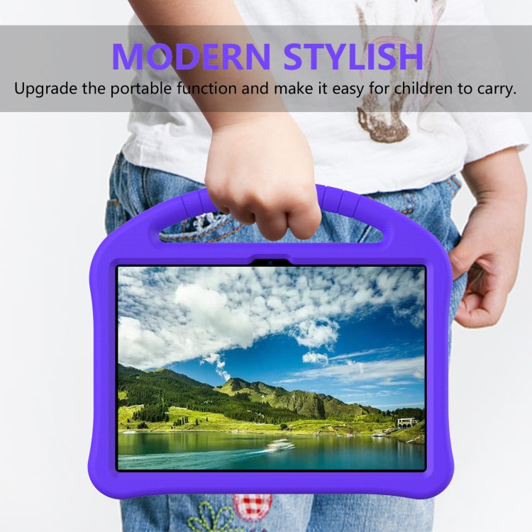For Blackview OSCAL Pad 60 2022 EVA Shockproof Tablet Case with Holder(Purple) - free shipping - PMC TechLife - Order now!