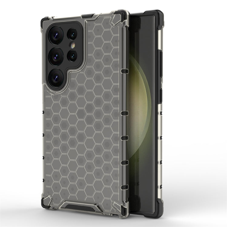For Samsung Galaxy S24 Ultra 5G Shockproof Honeycomb Phone Case(Black) - Galaxy S24 Ultra 5G Cases by PMC TechLife | Online Shopping South Africa | PMC TechLife