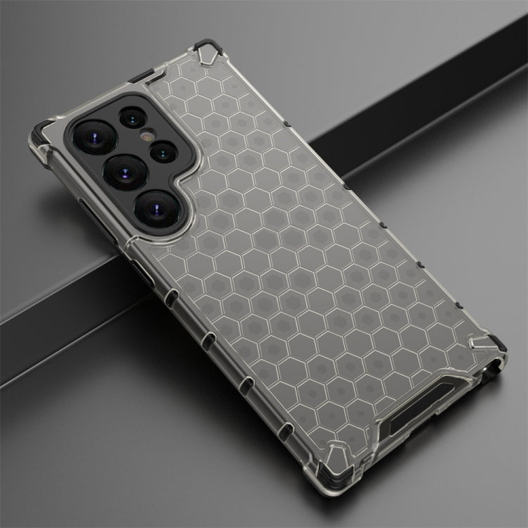 For Samsung Galaxy S24 Ultra 5G Shockproof Honeycomb Phone Case(Black) - Galaxy S24 Ultra 5G Cases by PMC TechLife | Online Shopping South Africa | PMC TechLife