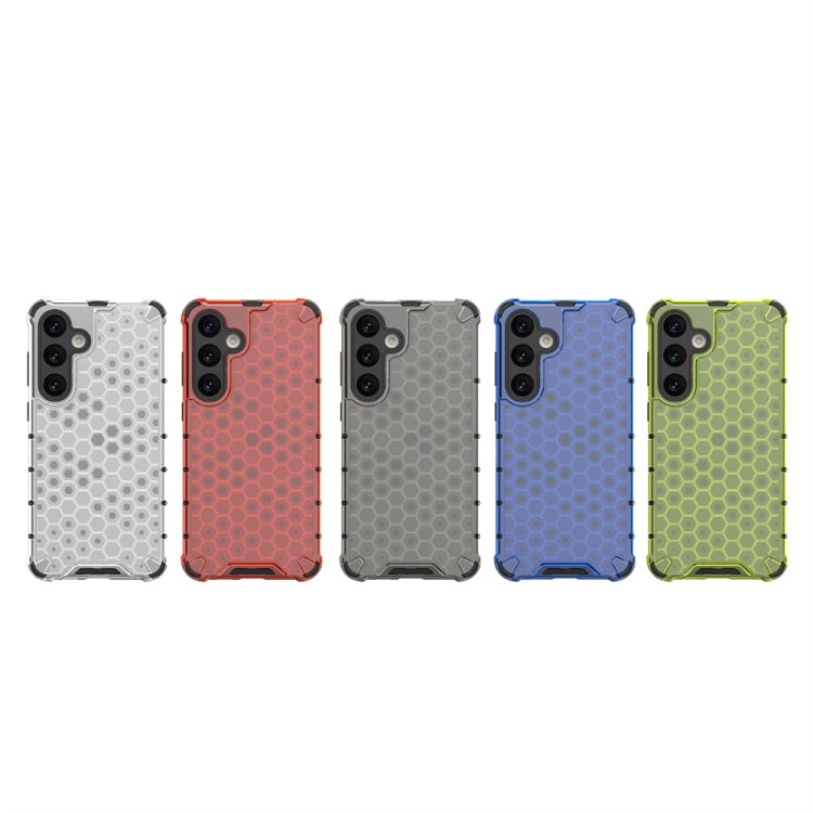 For Samsung Galaxy S24+ 5G Shockproof Honeycomb Phone Case(Red) - Galaxy S24+ 5G Cases by PMC TechLife | Online Shopping South Africa | PMC TechLife | Buy Now Pay Later Mobicred