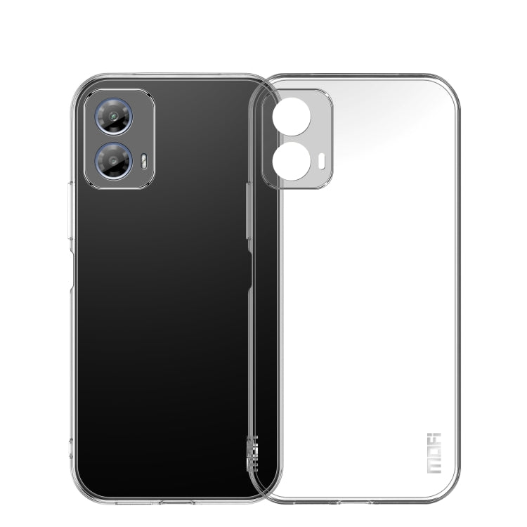 For Motorola Moto G34 MOFI Ming Series Ultra-thin TPU Phone Case(Transparent) - Motorola Cases by MOFI | Online Shopping South Africa | PMC Jewellery