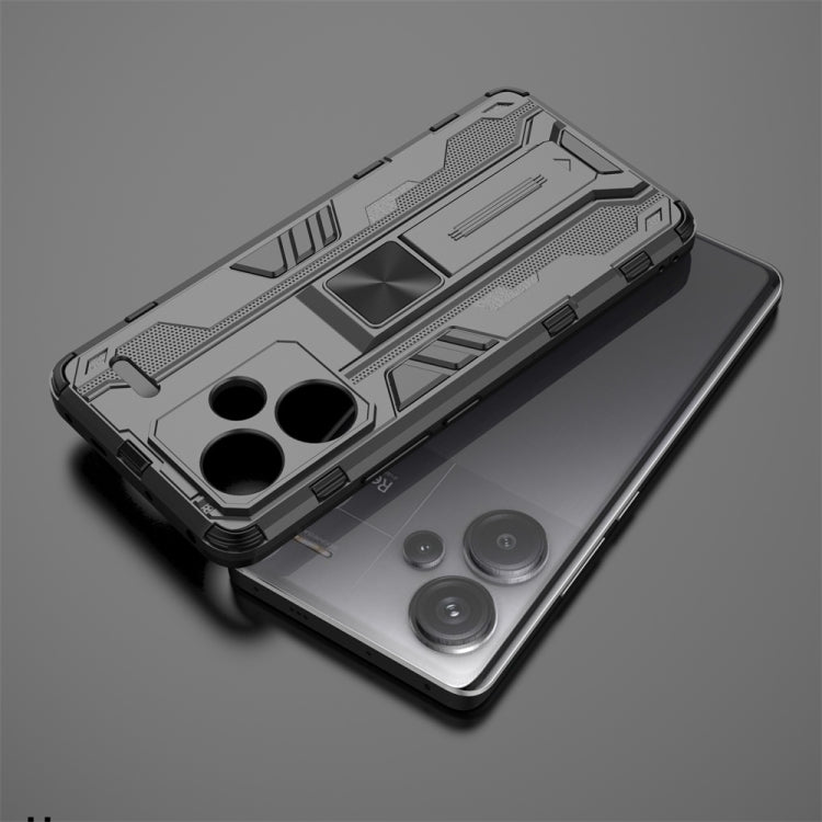 For Redmi Note 13 Pro+ Supersonic Armor PC Hybrid TPU Phone Case(Silver) - Note 13 Pro+ Cases by PMC TechLife | Online Shopping South Africa | PMC TechLife | Buy Now Pay Later Mobicred