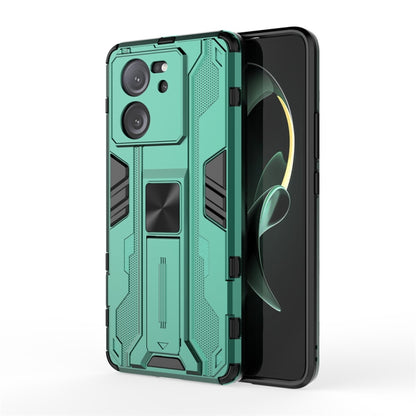 For Xiaomi 13T Supersonic Armor PC Hybrid TPU Phone Case(Green) - Xiaomi Cases by PMC Jewellery | Online Shopping South Africa | PMC Jewellery | Buy Now Pay Later Mobicred