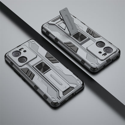 For Xiaomi 13T Pro Supersonic Armor PC Hybrid TPU Phone Case(Grey) - Xiaomi Cases by PMC Jewellery | Online Shopping South Africa | PMC Jewellery | Buy Now Pay Later Mobicred