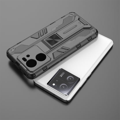 For Xiaomi 13T Pro Supersonic Armor PC Hybrid TPU Phone Case(Grey) - Xiaomi Cases by PMC Jewellery | Online Shopping South Africa | PMC Jewellery | Buy Now Pay Later Mobicred