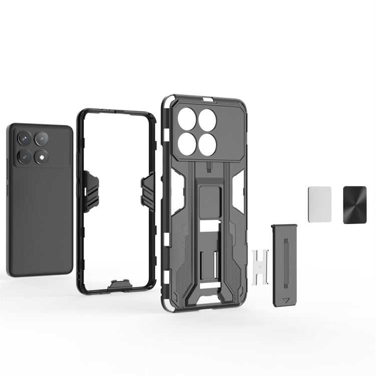 For Redmi K70 Pro Supersonic Armor PC Hybrid TPU Phone Case(Blue) - K70 Pro Cases by PMC TechLife | Online Shopping South Africa | PMC TechLife | Buy Now Pay Later Mobicred