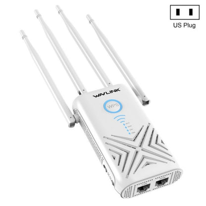 WAVLINK WN579X3 With 5dBi Antennas AC1200 Wireless Router 2.4G / 5G Dual Band WiFi Repeater, Plug:US Plug - Wireless Routers by WAVLINK | Online Shopping South Africa | PMC Jewellery | Buy Now Pay Later Mobicred