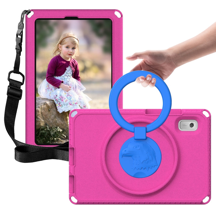 For Lenovo Tab M9 2023 EVA Hybrid PC Shockproof Tablet Case(Rose Red) - Lenovo by PMC TechLife | Online Shopping South Africa | PMC TechLife | Buy Now Pay Later Mobicred