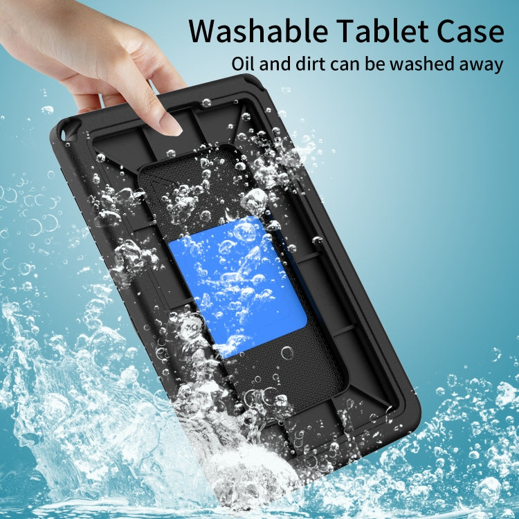 For TCL Tab 8 LE / WiFi 2023 EVA Hybrid PC Shockproof Tablet Case with Frame(Black) - Others by PMC TechLife | Online Shopping South Africa | PMC TechLife | Buy Now Pay Later Mobicred