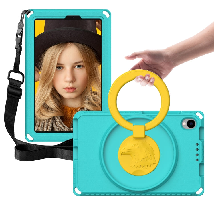 For TCL Tab 8 LE / WiFi 2023 EVA Hybrid PC Shockproof Tablet Case with Frame(Glacial Green) - Others by PMC TechLife | Online Shopping South Africa | PMC TechLife | Buy Now Pay Later Mobicred