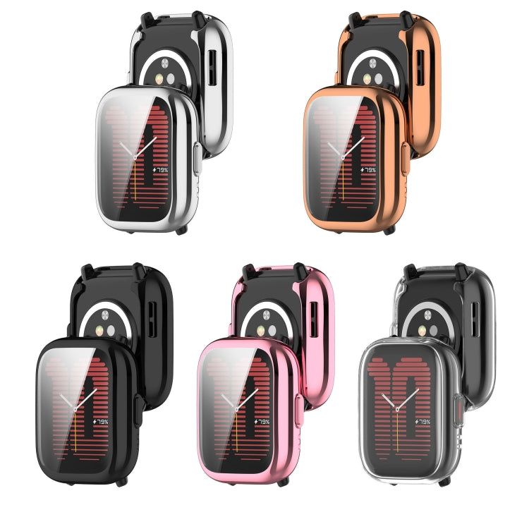 For Amazfit Active A2211 TPU All-Inclusive Watch Protective Case(Sliver) - Watch Cases by PMC Jewellery | Online Shopping South Africa | PMC Jewellery