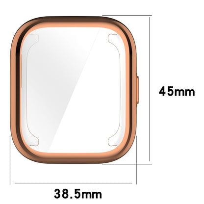 For Amazfit Active A2211 TPU All-Inclusive Watch Protective Case(Rose Gold) - Watch Cases by PMC Jewellery | Online Shopping South Africa | PMC Jewellery