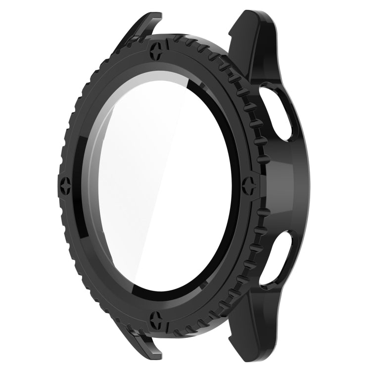 For Xiaomi Watch S3 PC + Tempered Film Integrated Watch Protective Case(Black) - Watch Cases by PMC TechLife | Online Shopping South Africa | PMC TechLife | Buy Now Pay Later Mobicred