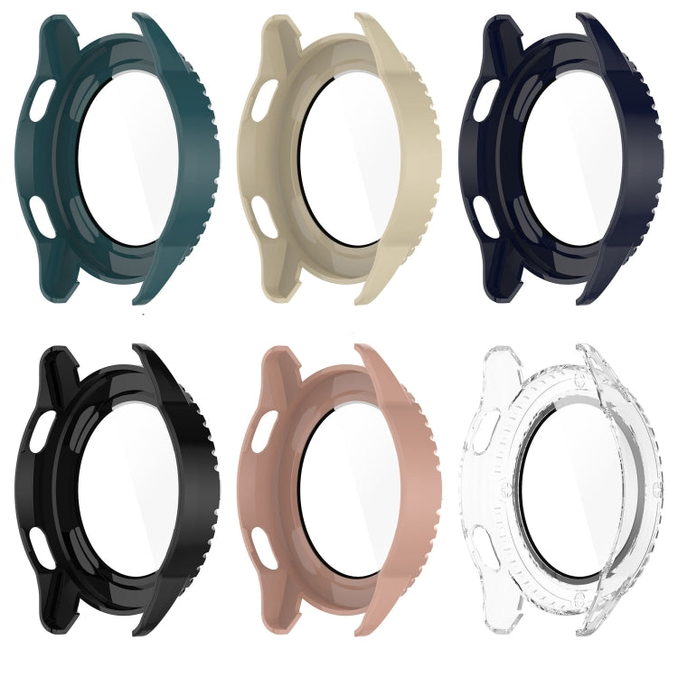 For Xiaomi Watch S3 PC + Tempered Film Integrated Watch Protective Case(Black) - Watch Cases by PMC TechLife | Online Shopping South Africa | PMC TechLife | Buy Now Pay Later Mobicred