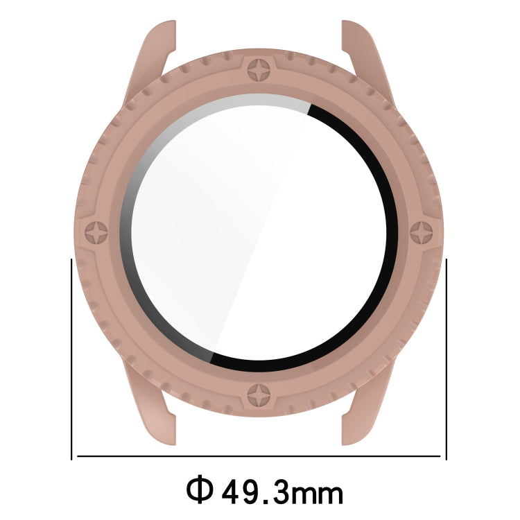 For Xiaomi Watch S3 PC + Tempered Film Integrated Watch Protective Case(Black) - Watch Cases by PMC TechLife | Online Shopping South Africa | PMC TechLife | Buy Now Pay Later Mobicred