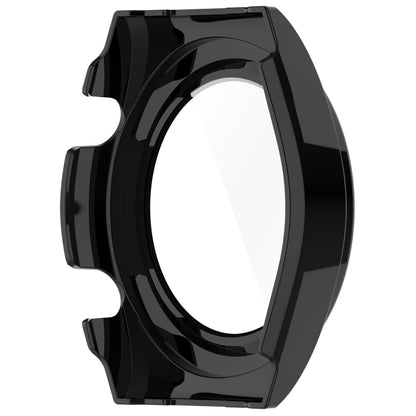 For Xiaomi Watch H1 PC + Tempered Film Integrated Watch Protective Case(Black) - Watch Cases by PMC Jewellery | Online Shopping South Africa | PMC Jewellery | Buy Now Pay Later Mobicred