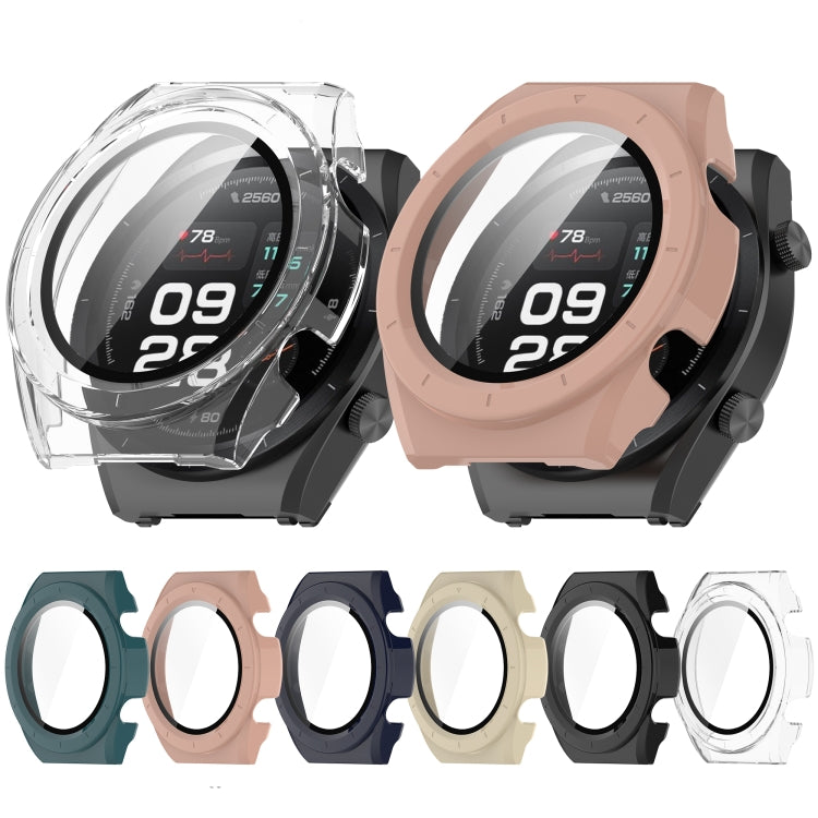 For Xiaomi Watch H1 PC + Tempered Film Integrated Watch Protective Case(Green) - Watch Cases by PMC TechLife | Online Shopping South Africa | PMC TechLife | Buy Now Pay Later Mobicred