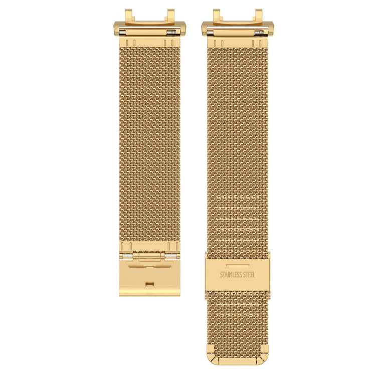 For Amazfit Active Edge A2212 Milan Mesh Single Buckle Watch Band(Gold) - free shipping - PMC TechLife - Order now!