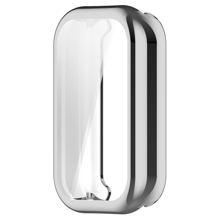For Redmi Band 2 Full Package TPU Electroplated Watch Protective Case(Silver) - Watch Cases by PMC TechLife | Online Shopping South Africa | PMC TechLife | Buy Now Pay Later Mobicred