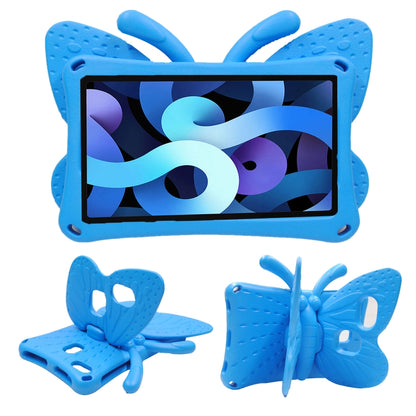 For Samsung Galaxy Tab A9 8.7 X110/X115 Butterfly Bracket Kids EVA Shockproof Tablet Case(Blue) - Galaxy Tab A9 by PMC Jewellery | Online Shopping South Africa | PMC Jewellery