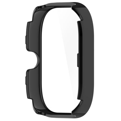 For Redmi Watch 4 PC + Tempered Film Integrated Watch Case(Black) - Watch Cases by PMC Jewellery | Online Shopping South Africa | PMC Jewellery | Buy Now Pay Later Mobicred