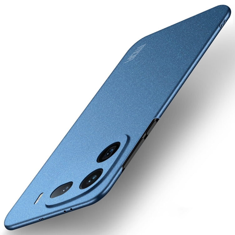 For vivo iQOO 12 MOFI Fandun Series Frosted PC Ultra-thin All-inclusive Phone Case(Blue) - iQOO 12 Cases by MOFI | Online Shopping South Africa | PMC Jewellery