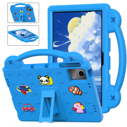 For Lenovo P11 Plus J607F / Xiaoxin Pad 11 Handle Kickstand Children EVA Shockproof Tablet Case(Sky Blue) - Lenovo by PMC Jewellery | Online Shopping South Africa | PMC Jewellery | Buy Now Pay Later Mobicred