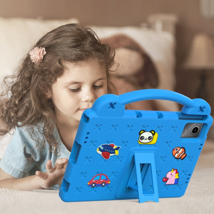 For TCL Tab 11 9466x3 Handle Kickstand Children EVA Shockproof Tablet Case(Sky Blue) - Others by PMC TechLife | Online Shopping South Africa | PMC TechLife | Buy Now Pay Later Mobicred