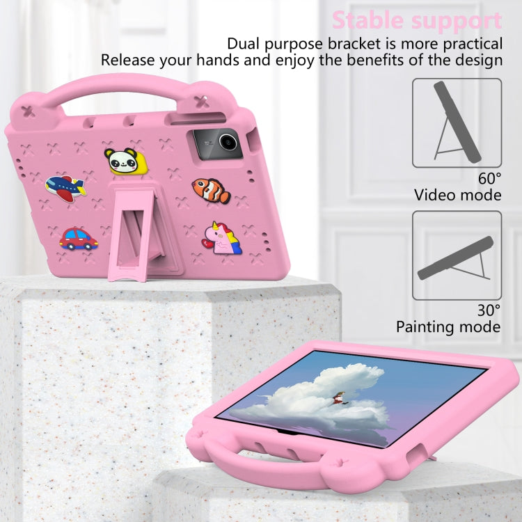For Huawei MetePad 11 2023 / 2021 Handle Kickstand Children EVA Shockproof Tablet Case(Pink) - free shipping - PMC TechLife - Order now!