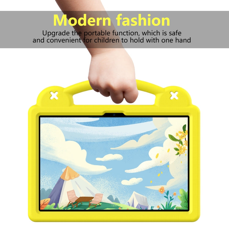 For Huawei MetePad 11 2023 / 2021 Handle Kickstand Children EVA Shockproof Tablet Case(Yellow) - Huawei by PMC TechLife | Online Shopping South Africa | PMC TechLife | Buy Now Pay Later Mobicred