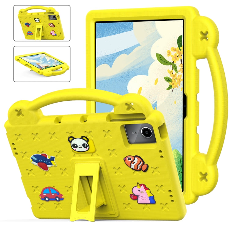 For Onn Tbspg 100110027 2023 Handle Kickstand Children EVA Shockproof Tablet Case(Yellow) - Others by PMC TechLife | Online Shopping South Africa | PMC TechLife | Buy Now Pay Later Mobicred