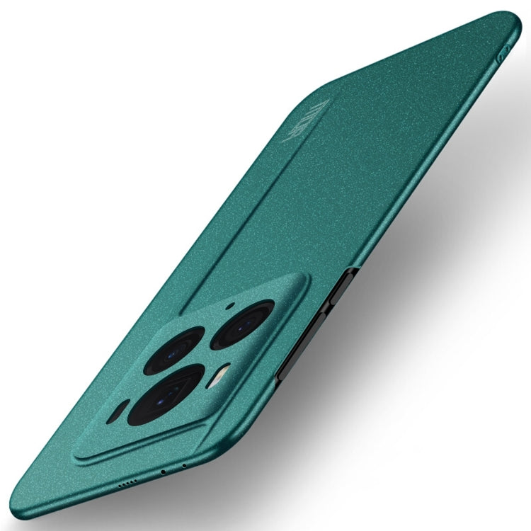 For Honor Magic6 Ultimate MOFI Fandun Series Frosted PC Ultra-thin All-inclusive Phone Case(Green) - Honor Cases by MOFI | Online Shopping South Africa | PMC Jewellery | Buy Now Pay Later Mobicred