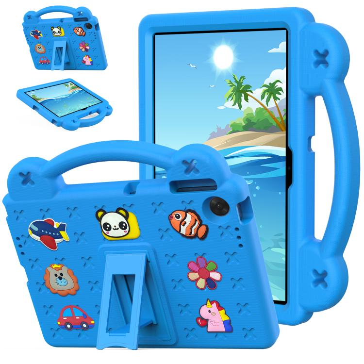For Lenovo Tab TB-311 / WIFI 10.1 2025 Handle Kickstand Children EVA Shockproof Tablet Case(Sky Blue) - Lenovo by PMC TechLife | Online Shopping South Africa | PMC TechLife | Buy Now Pay Later Mobicred
