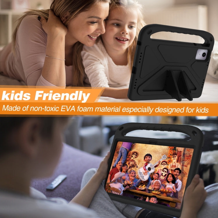 For Amazon Fire Max 11 2023 Handle EVA Shockproof Tablet Case with Holder(Black) - Amazon by PMC TechLife | Online Shopping South Africa | PMC TechLife | Buy Now Pay Later Mobicred