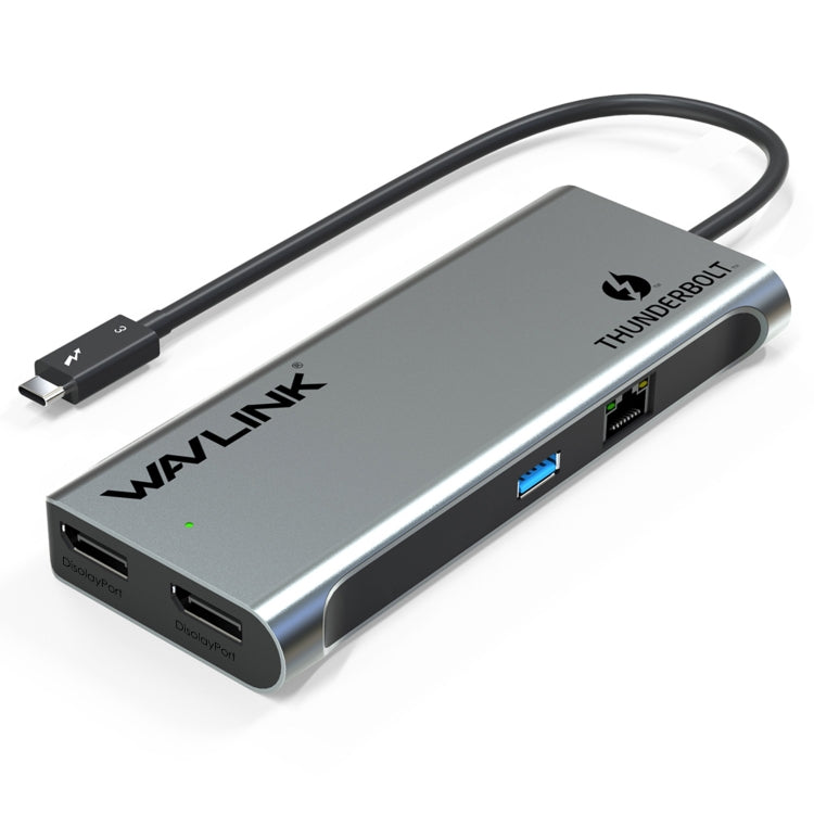WAVLINK WL-UTD05 Multi-Function 4-in-1 Extender Type-C to DP Thunderbolt 3 Connector 4K Transfer - free shipping - PMC Jewellery - Order now!