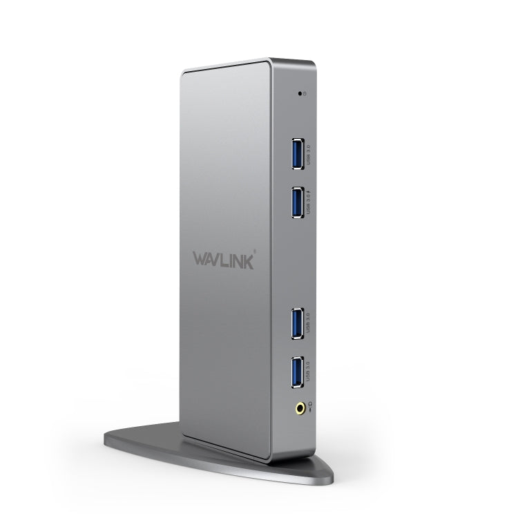 WAVLINK WL-UG39DK7 USB3.0 Hub Adapter Multi-Screen Graphics Card Universal Docking Station, Plug:AU Plug - USB HUB by WAVLINK | Online Shopping South Africa | PMC Jewellery | Buy Now Pay Later Mobicred