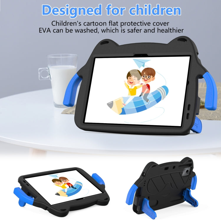 For Lenovo Xiaoxin Pad 2024/Tab M11 Ice Baby EVA Shockproof Hard PC Tablet Case(Black+Blue) - Lenovo by PMC TechLife | Online Shopping South Africa | PMC TechLife | Buy Now Pay Later Mobicred