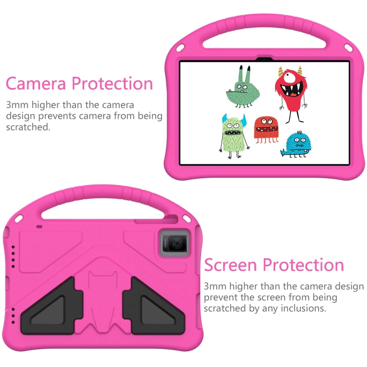 For T-Mobile REVVL Tab 10.36 2023 EVA Shockproof Tablet Case with Holder(Rose Red) - Others by PMC TechLife | Online Shopping South Africa | PMC TechLife | Buy Now Pay Later Mobicred